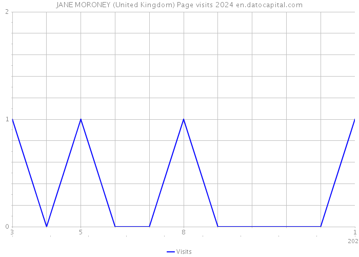 JANE MORONEY (United Kingdom) Page visits 2024 