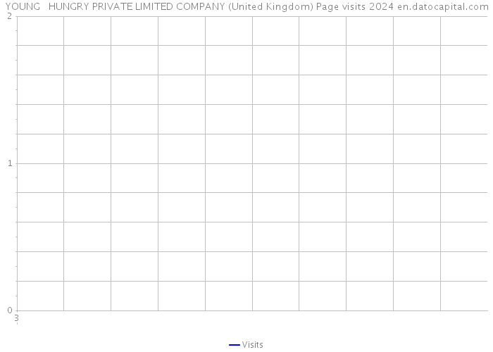 YOUNG + HUNGRY PRIVATE LIMITED COMPANY (United Kingdom) Page visits 2024 