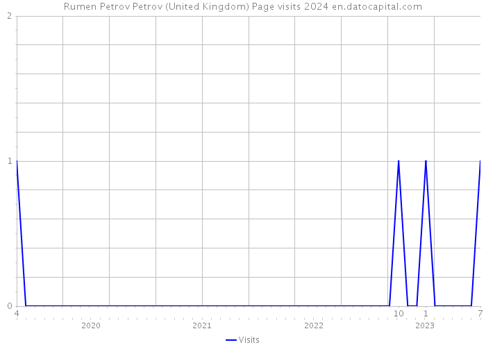 Rumen Petrov Petrov (United Kingdom) Page visits 2024 