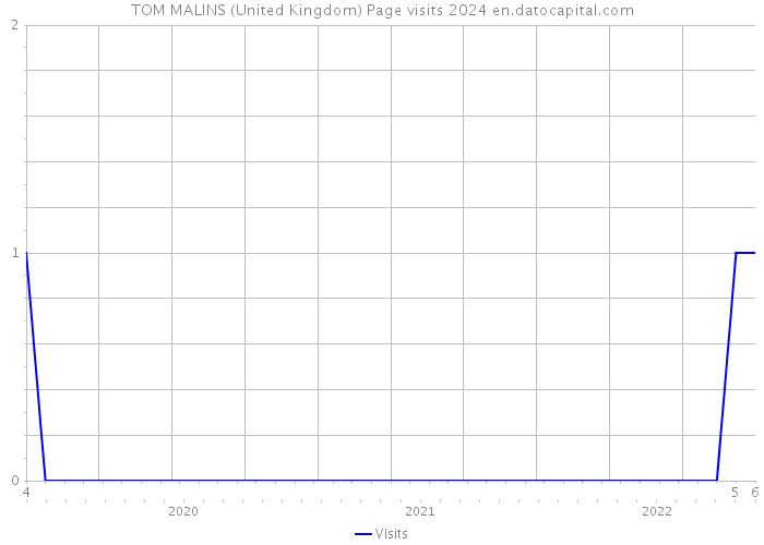 TOM MALINS (United Kingdom) Page visits 2024 