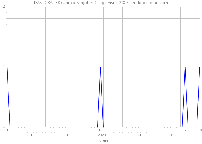 DAVID BATES (United Kingdom) Page visits 2024 