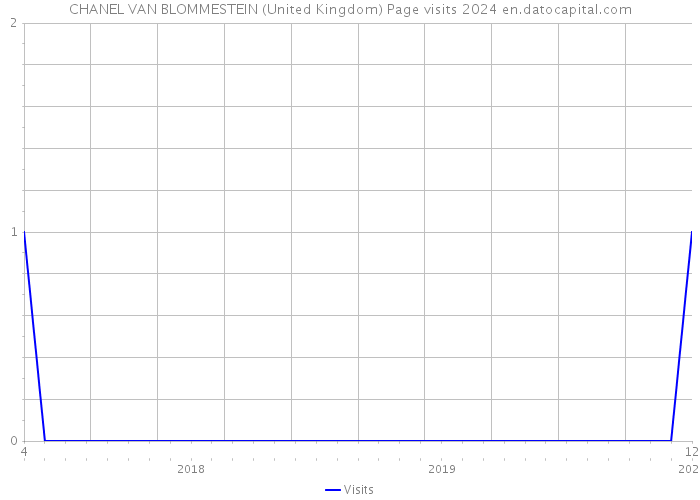CHANEL VAN BLOMMESTEIN (United Kingdom) Page visits 2024 