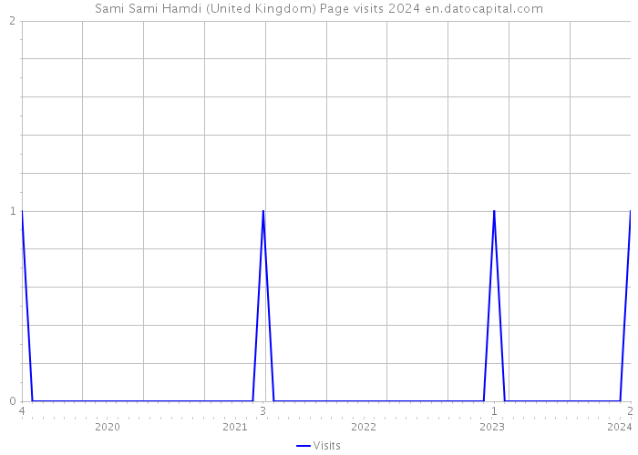 Sami Sami Hamdi (United Kingdom) Page visits 2024 