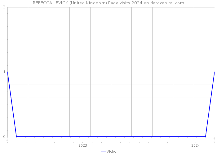 REBECCA LEVICK (United Kingdom) Page visits 2024 