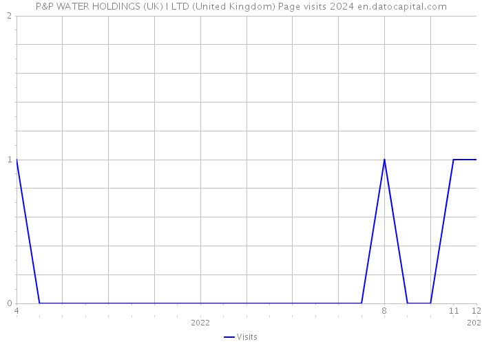 P&P WATER HOLDINGS (UK) I LTD (United Kingdom) Page visits 2024 