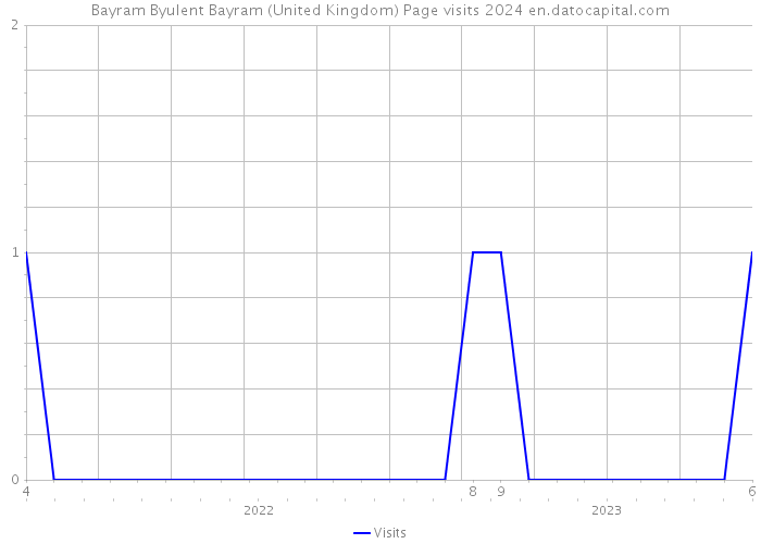 Bayram Byulent Bayram (United Kingdom) Page visits 2024 