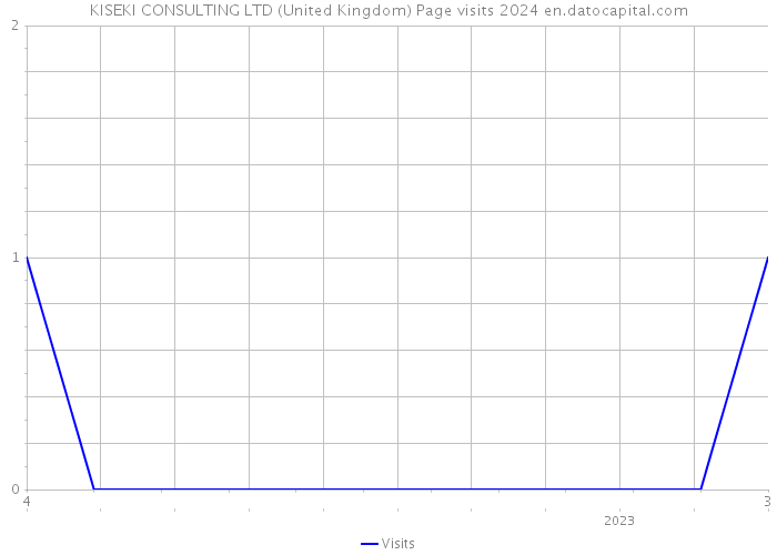 KISEKI CONSULTING LTD (United Kingdom) Page visits 2024 