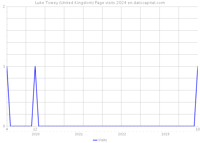 Luke Towey (United Kingdom) Page visits 2024 