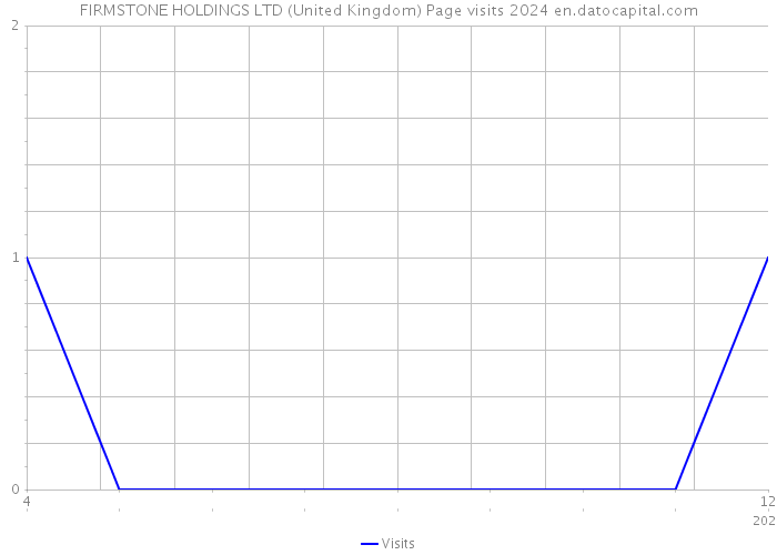 FIRMSTONE HOLDINGS LTD (United Kingdom) Page visits 2024 