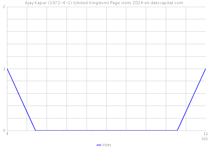 Ajay Kapur (1972-4-1) (United Kingdom) Page visits 2024 