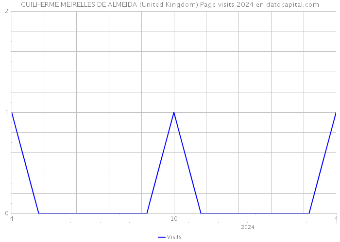 GUILHERME MEIRELLES DE ALMEIDA (United Kingdom) Page visits 2024 