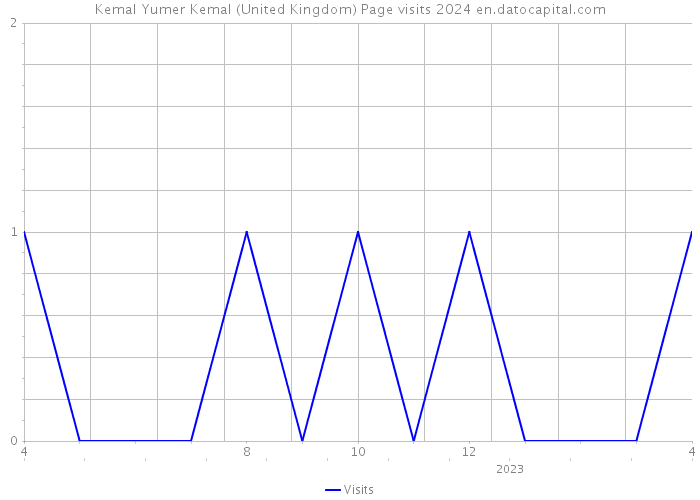 Kemal Yumer Kemal (United Kingdom) Page visits 2024 
