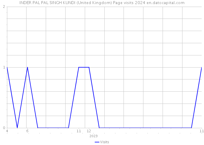 INDER PAL PAL SINGH KUNDI (United Kingdom) Page visits 2024 