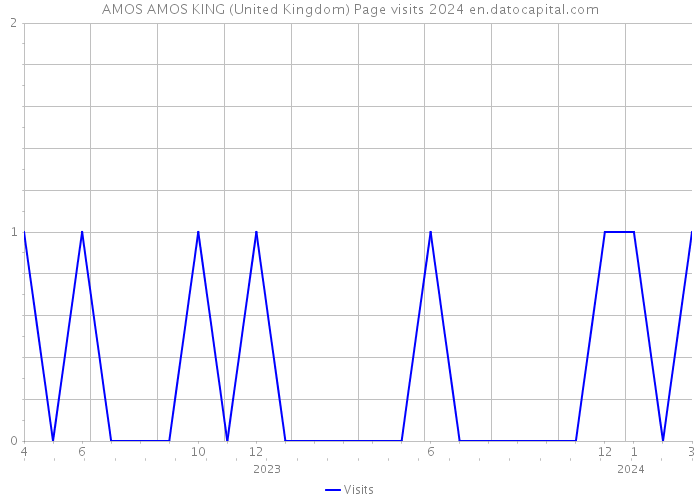 AMOS AMOS KING (United Kingdom) Page visits 2024 