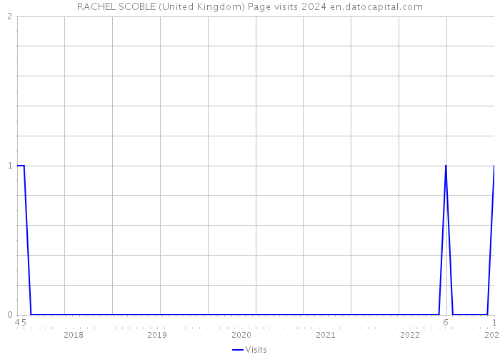 RACHEL SCOBLE (United Kingdom) Page visits 2024 