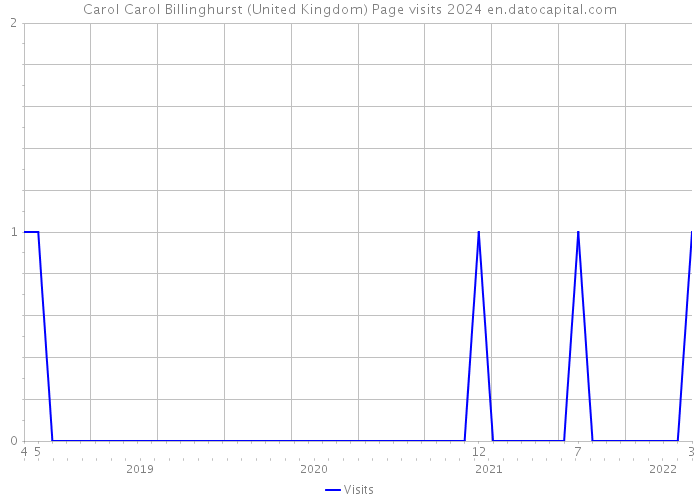 Carol Carol Billinghurst (United Kingdom) Page visits 2024 