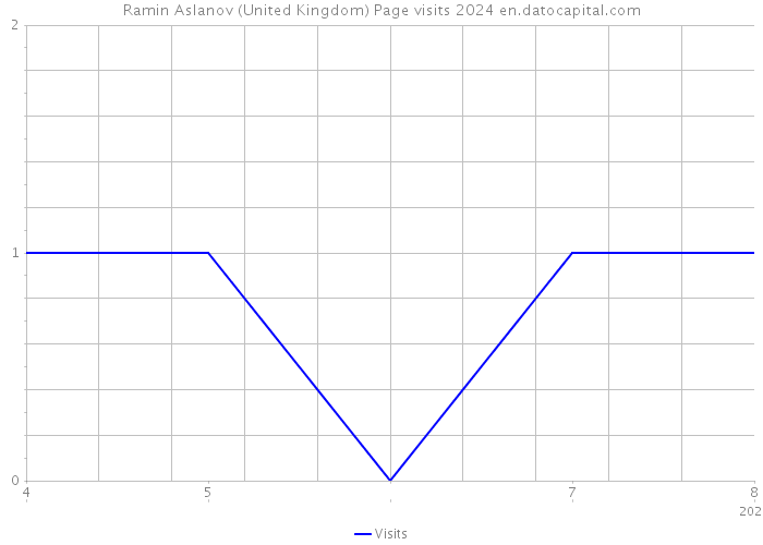 Ramin Aslanov (United Kingdom) Page visits 2024 