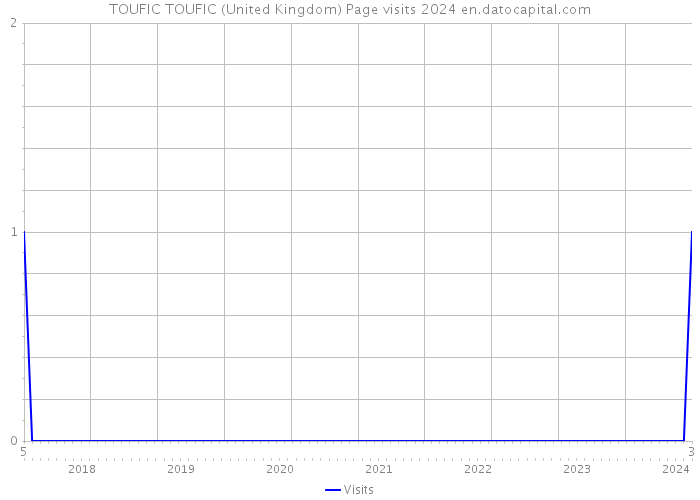 TOUFIC TOUFIC (United Kingdom) Page visits 2024 
