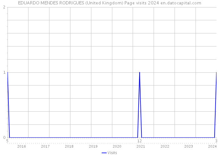 EDUARDO MENDES RODRIGUES (United Kingdom) Page visits 2024 