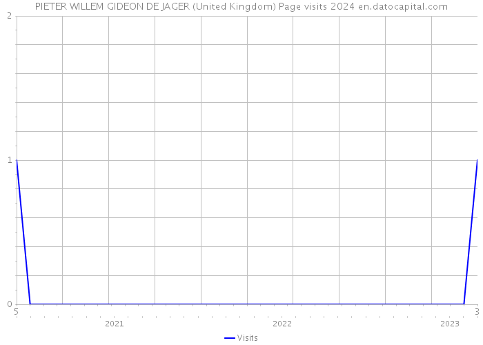 PIETER WILLEM GIDEON DE JAGER (United Kingdom) Page visits 2024 