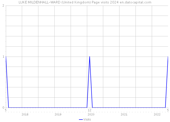 LUKE MILDENHALL-WARD (United Kingdom) Page visits 2024 