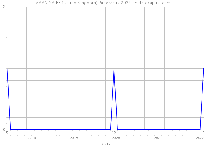 MAAN NAIEF (United Kingdom) Page visits 2024 