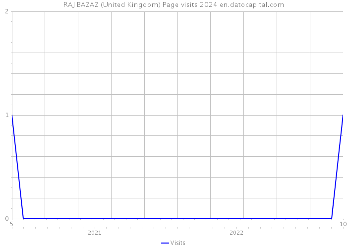 RAJ BAZAZ (United Kingdom) Page visits 2024 