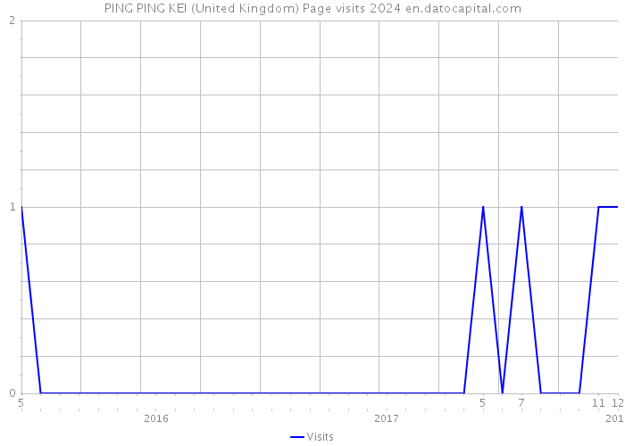 PING PING KEI (United Kingdom) Page visits 2024 