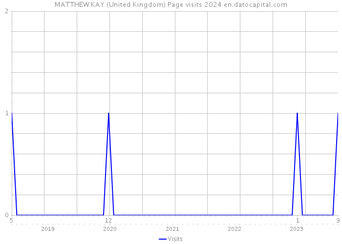 MATTHEW KAY (United Kingdom) Page visits 2024 