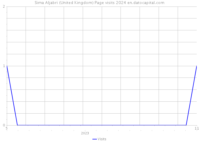Sima Aljabri (United Kingdom) Page visits 2024 