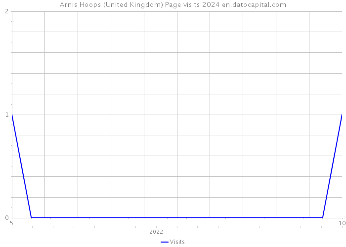 Arnis Hoops (United Kingdom) Page visits 2024 