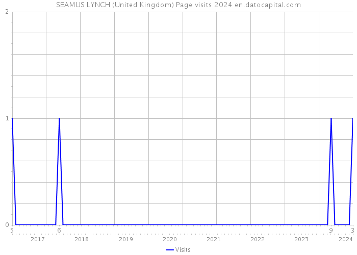 SEAMUS LYNCH (United Kingdom) Page visits 2024 