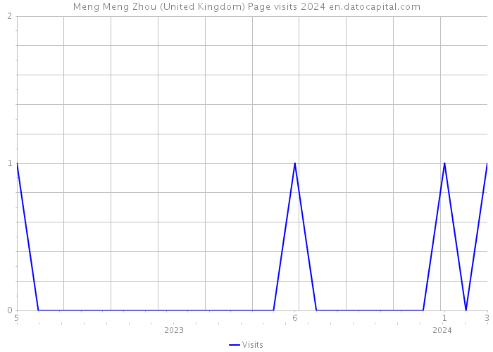 Meng Meng Zhou (United Kingdom) Page visits 2024 
