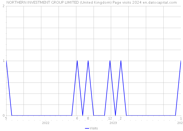 NORTHERN INVESTMENT GROUP LIMITED (United Kingdom) Page visits 2024 