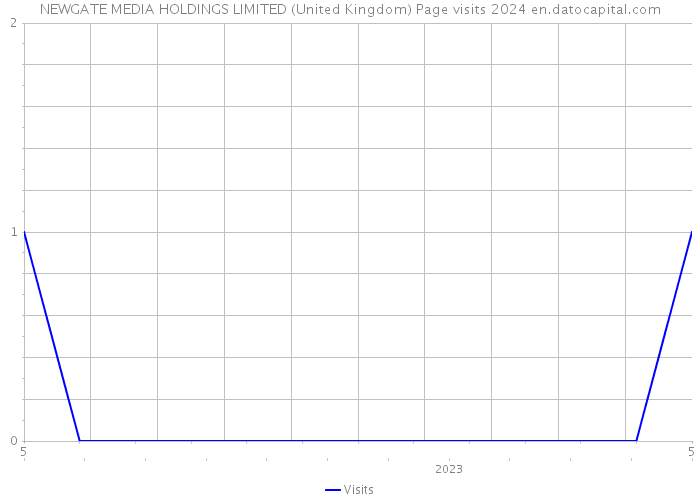 NEWGATE MEDIA HOLDINGS LIMITED (United Kingdom) Page visits 2024 