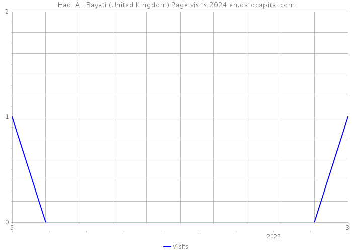 Hadi Al-Bayati (United Kingdom) Page visits 2024 