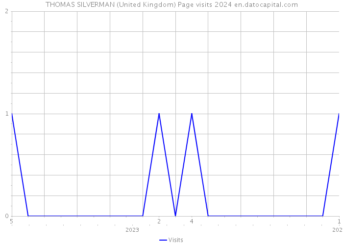 THOMAS SILVERMAN (United Kingdom) Page visits 2024 