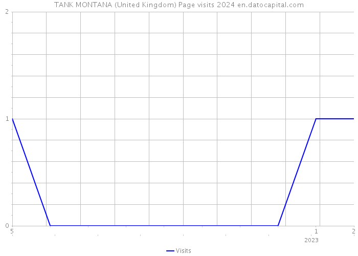 TANK MONTANA (United Kingdom) Page visits 2024 