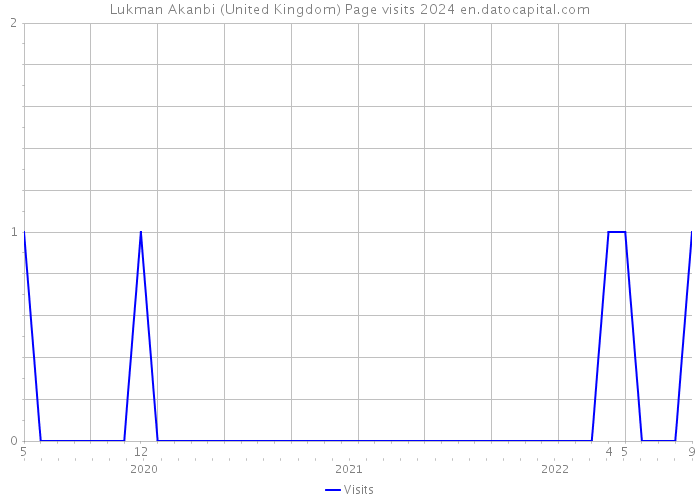 Lukman Akanbi (United Kingdom) Page visits 2024 