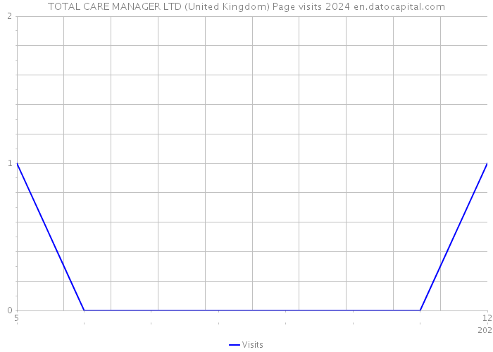 TOTAL CARE MANAGER LTD (United Kingdom) Page visits 2024 