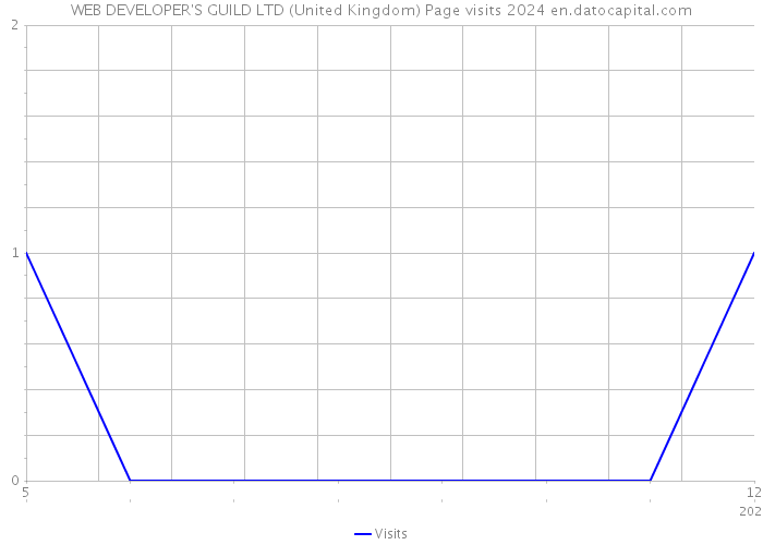 WEB DEVELOPER'S GUILD LTD (United Kingdom) Page visits 2024 