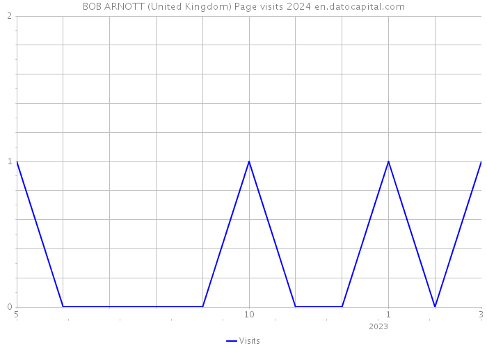 BOB ARNOTT (United Kingdom) Page visits 2024 