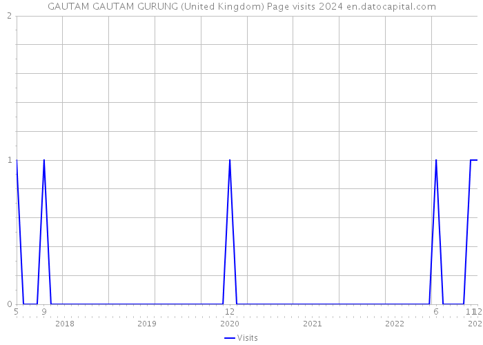 GAUTAM GAUTAM GURUNG (United Kingdom) Page visits 2024 