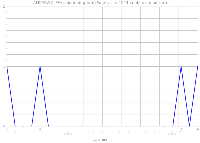 ANDREW SLEE (United Kingdom) Page visits 2024 