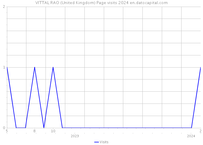 VITTAL RAO (United Kingdom) Page visits 2024 