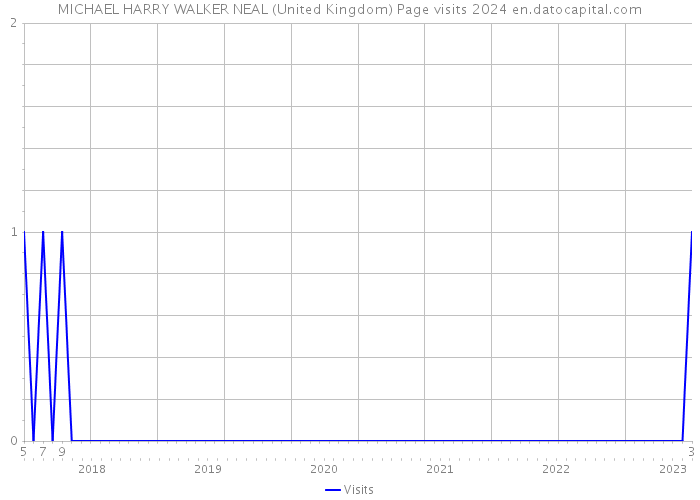 MICHAEL HARRY WALKER NEAL (United Kingdom) Page visits 2024 