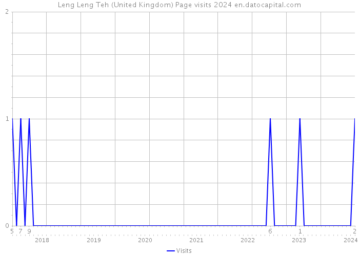 Leng Leng Teh (United Kingdom) Page visits 2024 