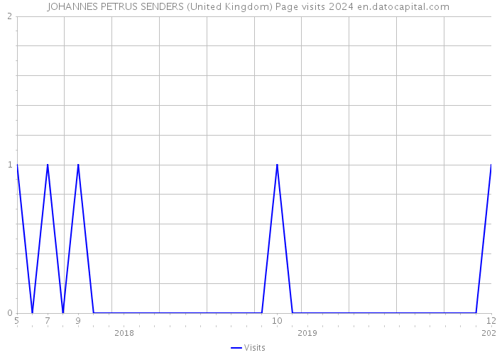 JOHANNES PETRUS SENDERS (United Kingdom) Page visits 2024 