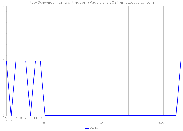 Katy Schweiger (United Kingdom) Page visits 2024 