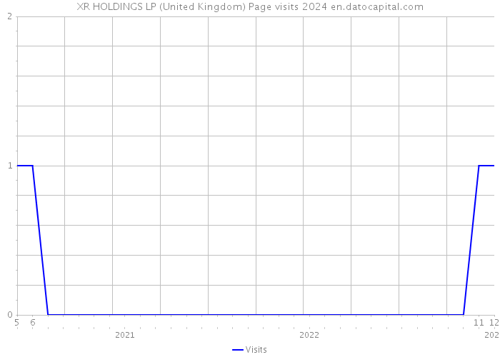 XR HOLDINGS LP (United Kingdom) Page visits 2024 